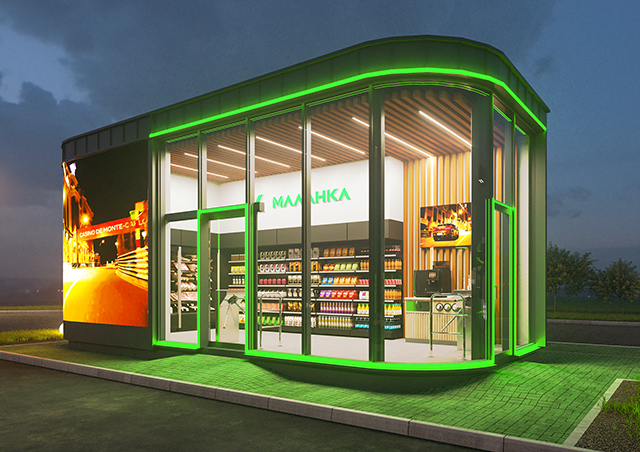 Здание магазина