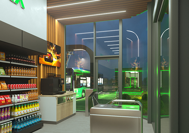 Здание магазина